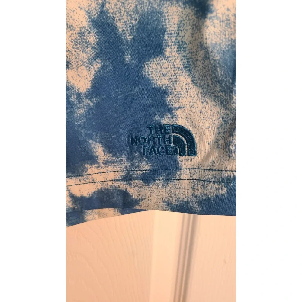 The North Face Men's Printed Class V Pull On Short Blue‎ Dye Print Size Medium